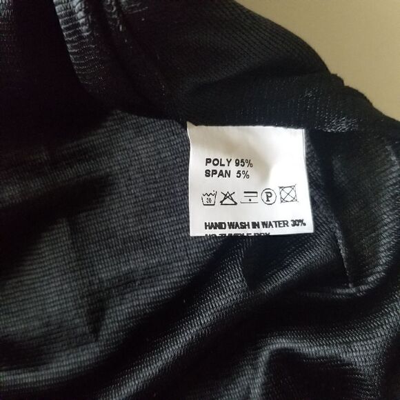 Ciel USA, Black Bodycon Dress Strapless, sz. L - Picture 5 of 6